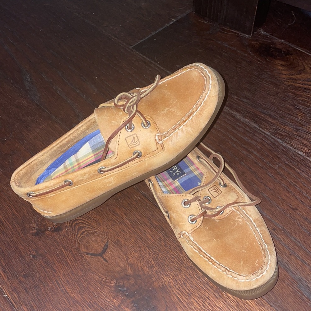 Sperry top sider 8.5 leather original Conway